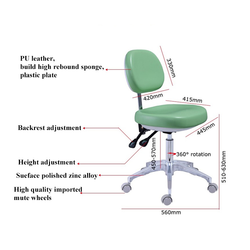 SV039 Ergonomic Dental Stool Chair for Dentist